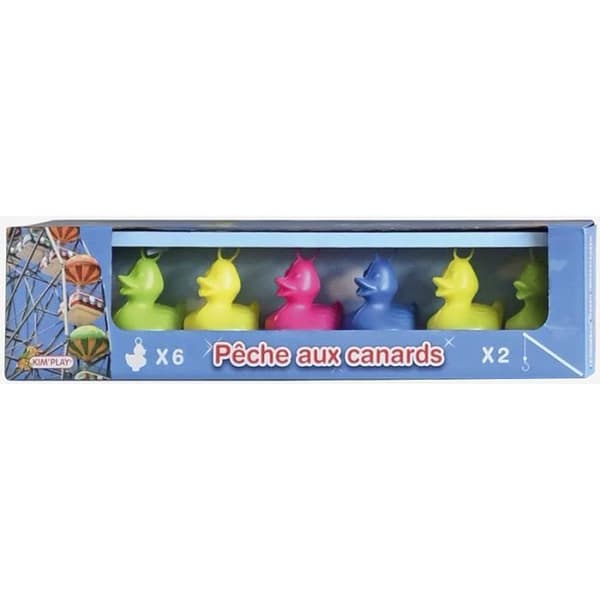 Brädspel - KIM'PLAY - Duck Fishing Box Kit - Blå - Inomhus - 3 år - 2 spelare - 10 min