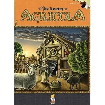 Brädspel - Agricola - Asmodee - Strategispel - Utvecklingsspel