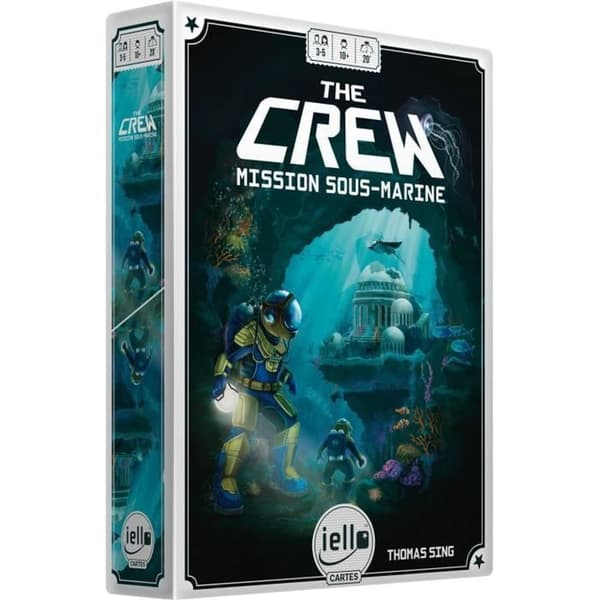 Brädspel - THE CREW: UNDERWATER MISSION - IELLO - 3 spelare eller fler - 20 min