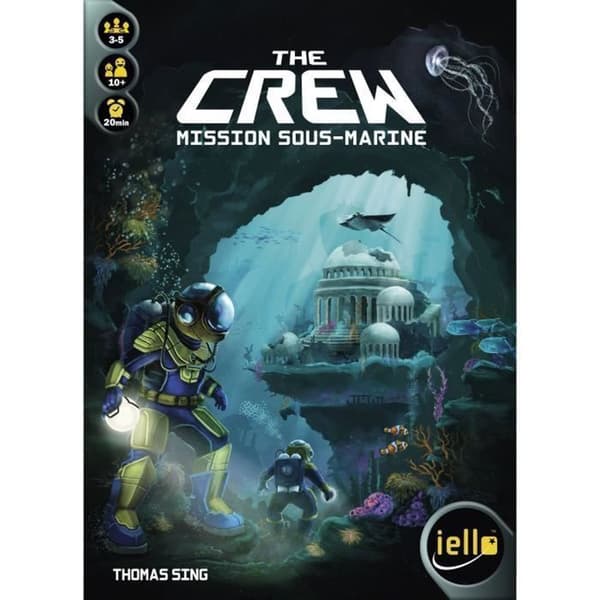 Brädspel - THE CREW: UNDERWATER MISSION - IELLO - 3 spelare eller fler - 20 min