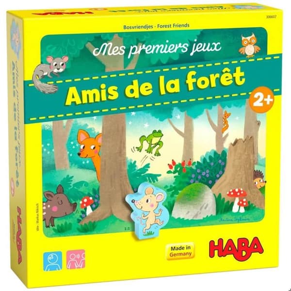 Brädspel - HABA - Skogens vänner - 2 spelare eller fler - 20 min - Barn - Blandat