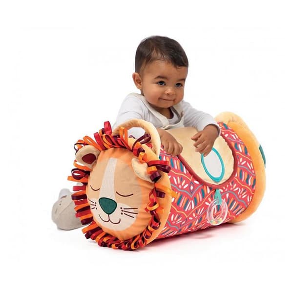 JBM Lion Roll tidigt lärande spel - Orange - Från 6 månader - Blandat - Baby - 5 sensoriska aktiviteter