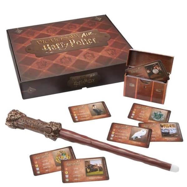 Mattel Games - Pictionary Air Harry Potter - Atmosfäriskt och ritspel - Från 8 år HDC61
