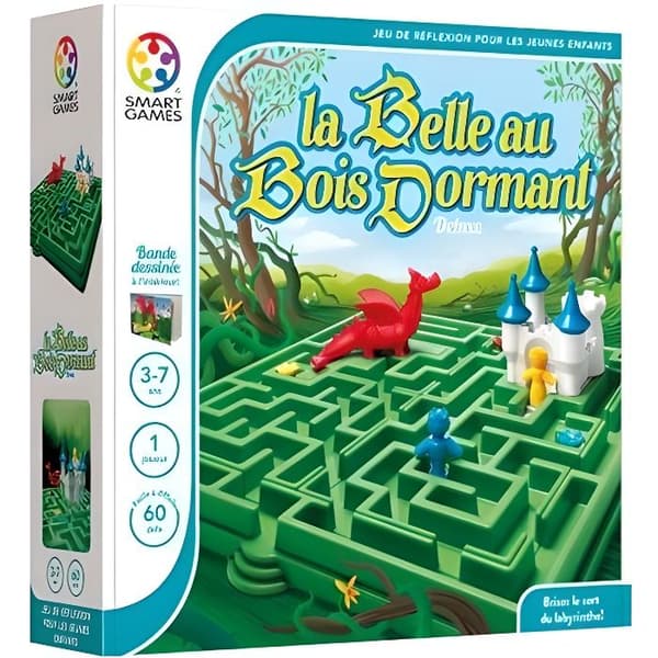 Brädspel - SMARTA SPEL - Törnrosa - Reflektion och logik - 60 utmaningar
