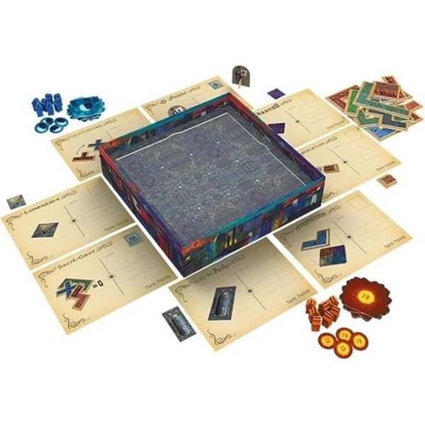 Brädspel Paris: City of Lights - IELLO - Brädspel - 2 spelare - Flerfärgad - Barn