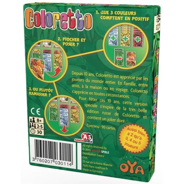Coloretto - spel