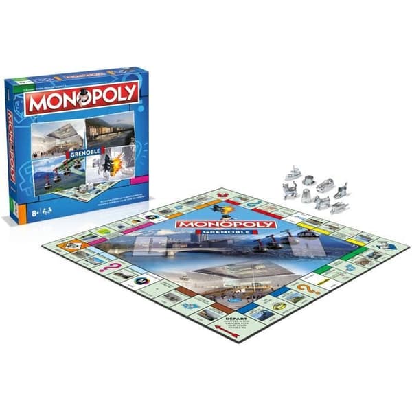 MONOPOLY Grenoble - Brädspel - Fransk version