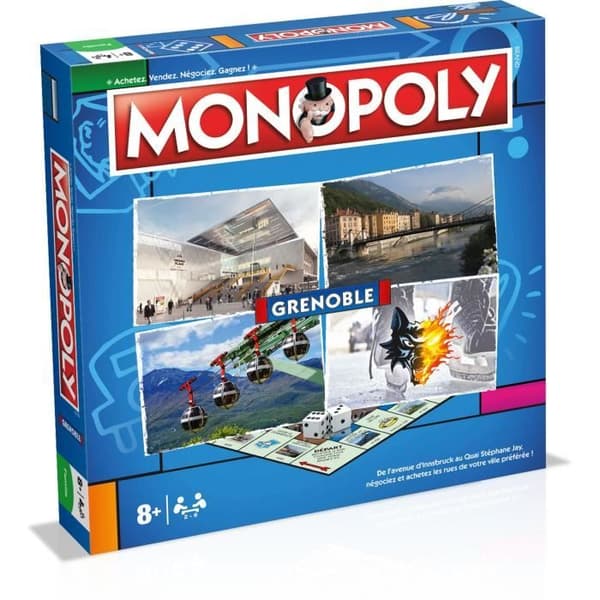 MONOPOLY Grenoble - Brädspel - Fransk version