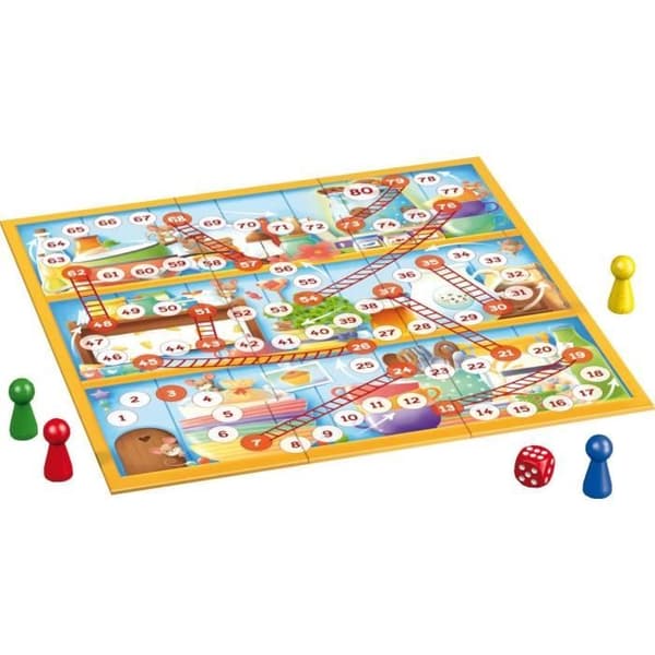 Stegspel VF - Brädspel - SCHMIDT SPIELE - Klättra upp på framgångsstegen i detta spännande spel!