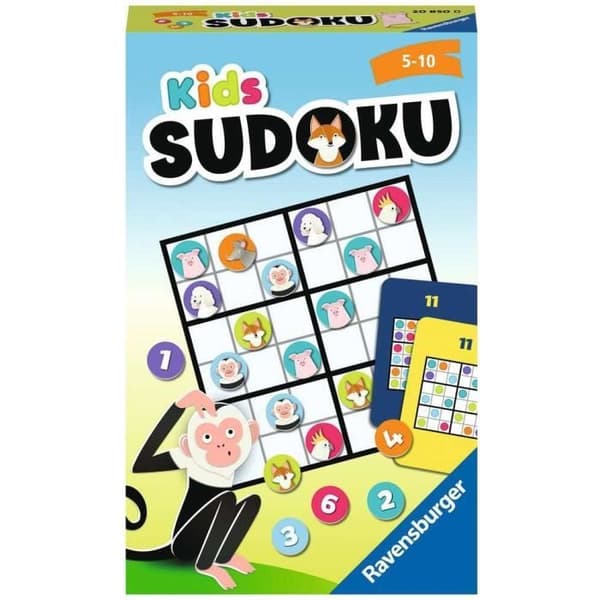 Tankespel och strategi - RAVENSBURGER - Sudoku - Från 8 år - För inomhusbruk - För barn