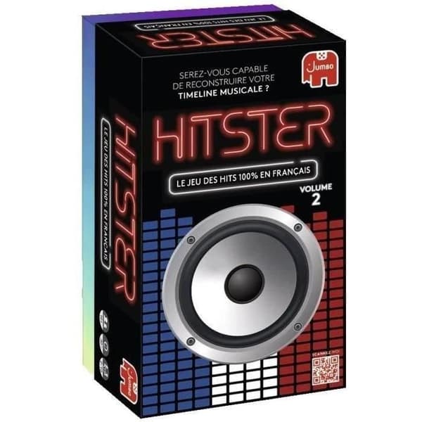HITSTER 100 % FRANSK SÅNG - Brädspel - DUJARDIN - Fördjupa dig i det franska musikuniversumet med HITSTER!
