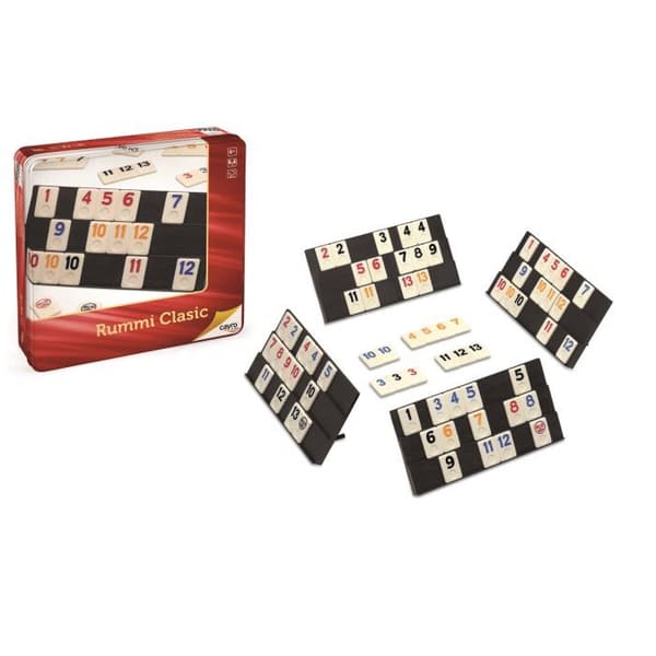 Brädspel - WDK - Rummi Classic Metal Box - 2 till 4 spelare
