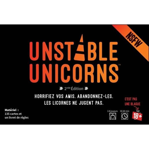 Strategispel Asmodee Unstable Unicorns NSFW