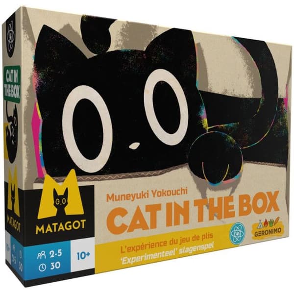 Matagot Cat in the box partyspel