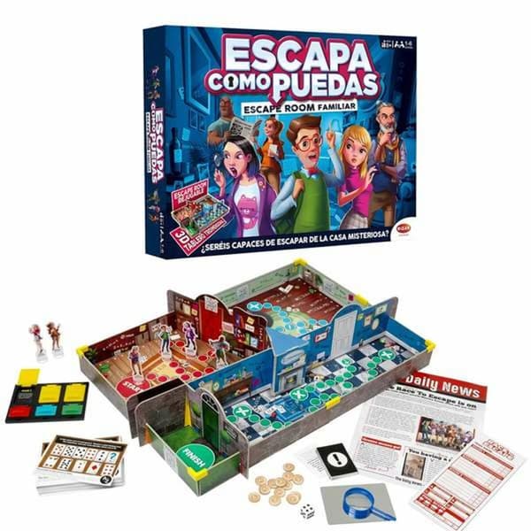 Mannen med jåen Bizak Escapa como puedas - Escape Room Familiar ES