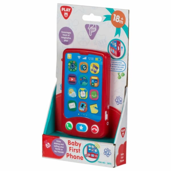 Leksakstelefon PlayGo Röd 6,8 x 11,5 x 1,5 cm (6 antal)