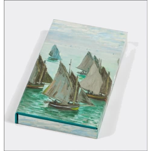 Fishing Boats, Claude Monet 8-Pen Set