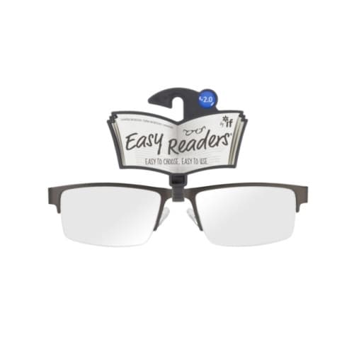 Easy Readers – Half-Frame Metal +2.0