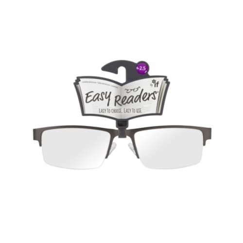 Easy Readers – Half-Frame Metal +2.5
