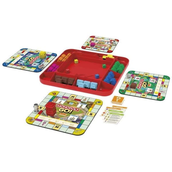 Monopoly GO!, Sällskapsspel, Familjespel, Speltid 15 min, Inspirerat av mobilspelet, Från 8 år
