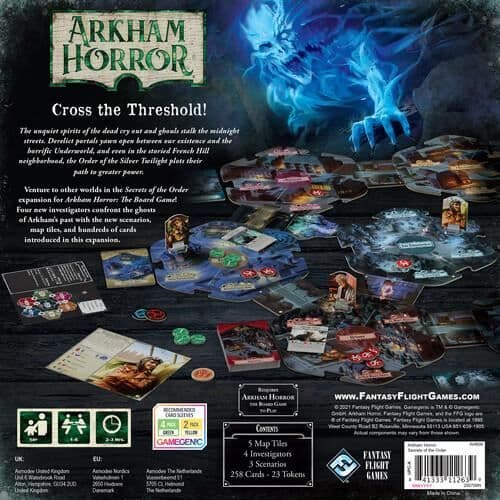 Arkham Horror The Board Game Secrets Of The Order Expansion [] Kortspel, Tab