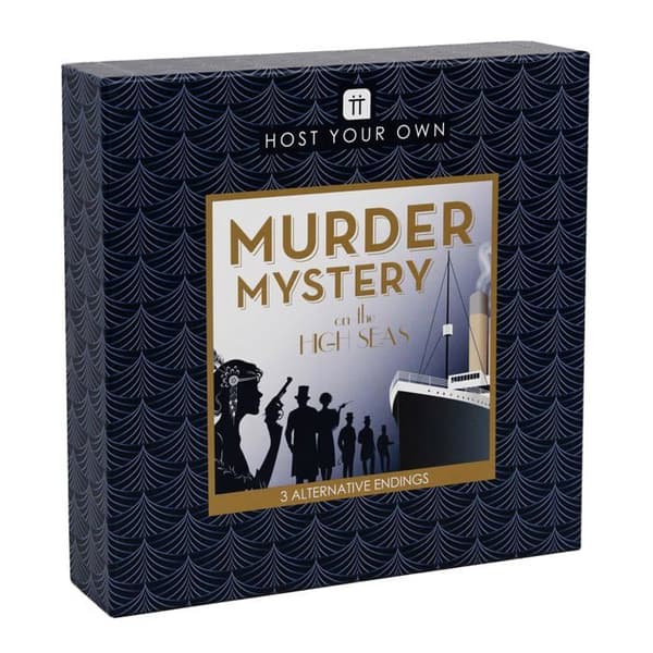Brädspel - Talking tables brädspel - HOST-MYSTERY-HIGHSEA - Cruise Ship Murder Mystery Game