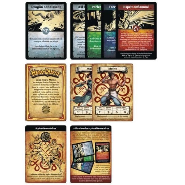 HeroQuest, Hero Collection: Path of the Wandering Monk, kräver HeroQuest-system (säljs separat)