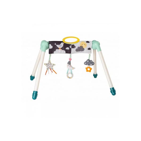 Baby lek gym - Taf Toys - Mini Moon - Vikbar - 3 avtagbara leksaker - Flerfärgad