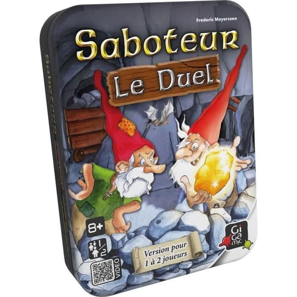 Brädspel - GIGAMIC - Saboteur: The Duel - Strategi och smutsiga trick