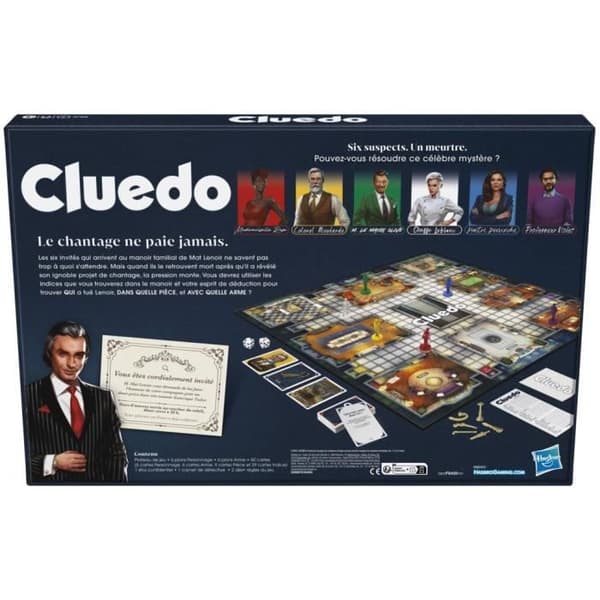 Cluedo Classic, ny version, Reflektion och strategibrädspel, Från 8 år
