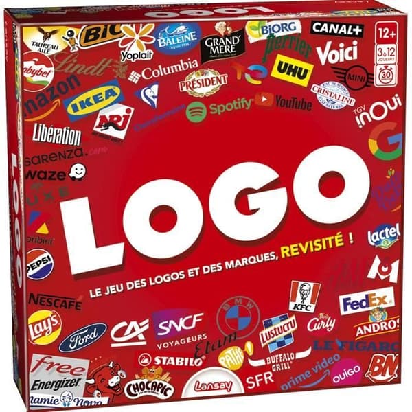 Logotyp - LANSAY - Brädspel - 1500 frågor - Från 12 år