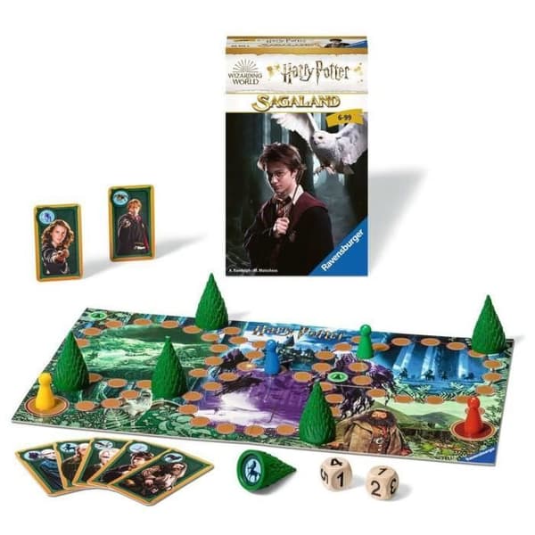 Brädspel - RAVENSBURGER - Harry Potter Sagaland - Bräde - 2 eller fler spelare