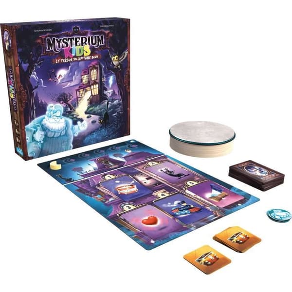 Mysterium Kids Captain Boo - Asmodee - Brädspel