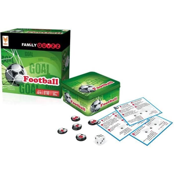 TOPI GAMES Family Quizz Foot - Brädspel