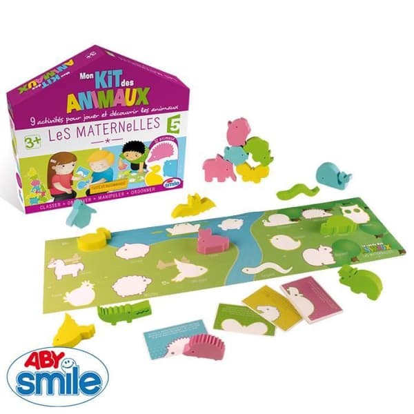 Brädspel - BARNSKINDERAR - My Animals kit - Blandat - Från 3 år