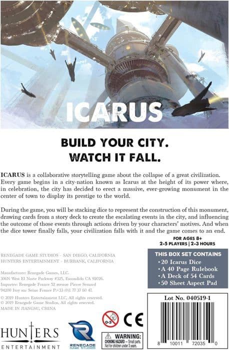 Brädspel - Renegade game studios brädspel - RGS2035 - Renegade Games 2035 - Icarus