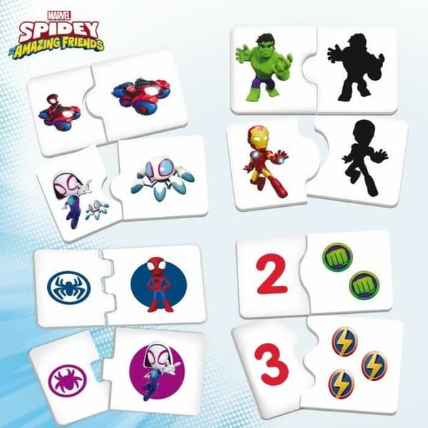 Lautapeli Lisciani Giochi Spidey Super desk (Inglés, Alemán)