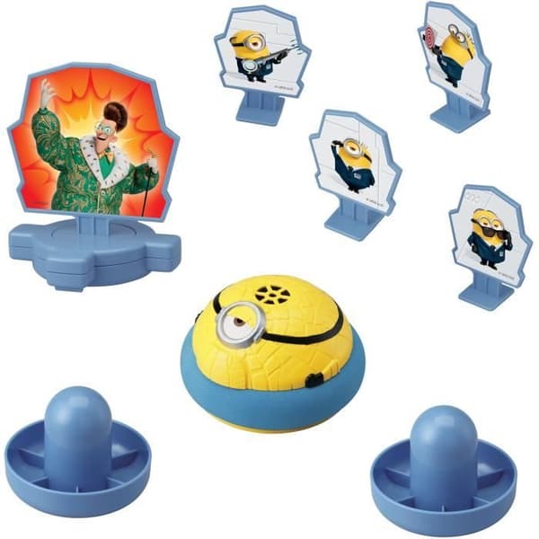 Bordsspel - EPOCH-SPEL - Minions Hover Strike Battle - Returnera pucken, undvik Minions!