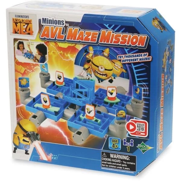 Labyrintspel - EPOCHSPEL - Minions AVL Maze Mission - Styr bollen, 25 000 kombinationer!
