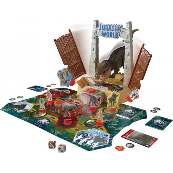Jurassic World T-Rex Escape brætspil