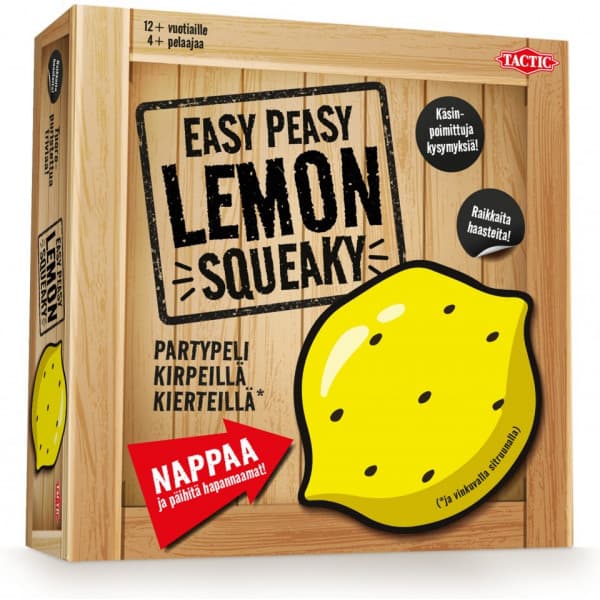 Easy Peasy Lemon Squeaky -partypeli
