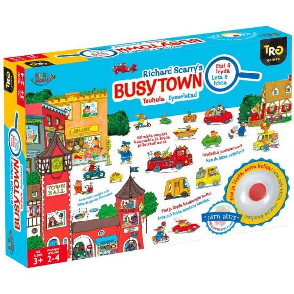 Richard Scarry Touhula - Etsi ja löydä -lastenpeli