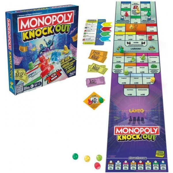 Monopoly Knockout -lautapeli