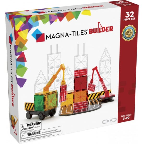 MAGNA-TILES Builder - magneettirakennussarja, 32 osaa