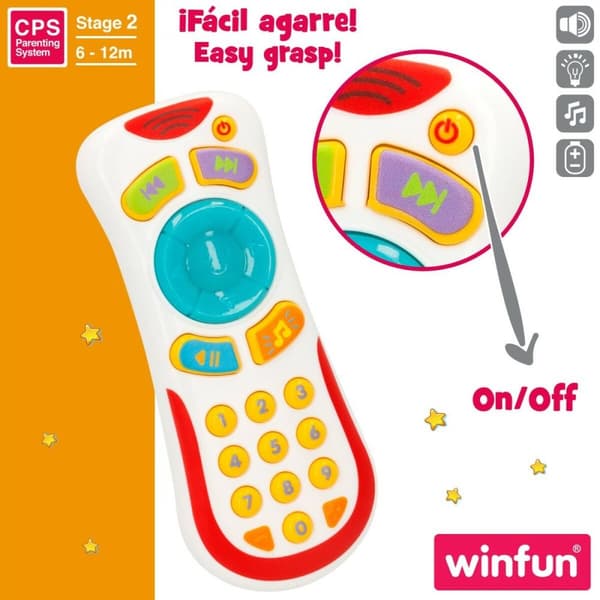 Toy controller Winfun 7 x 16,5 x 3 cm (12 enheder)