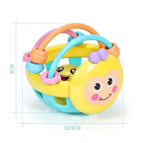 Baby Rattle - ZGEER - Mjuk gummirattles - Flerfärgad - 0 månader - Plastik