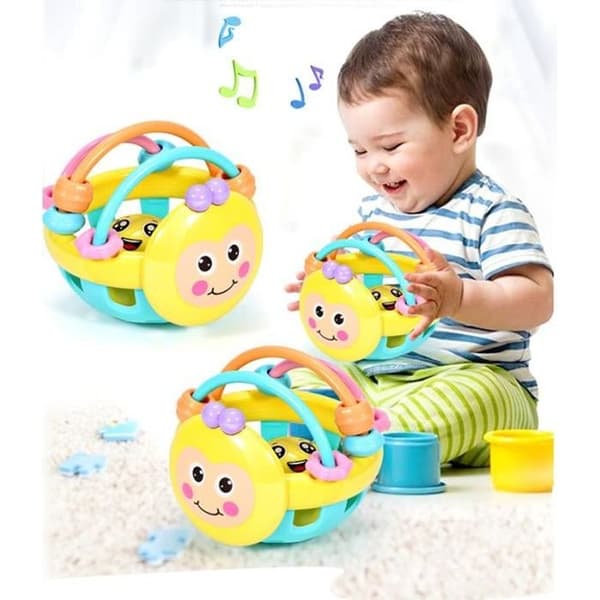 Baby Rattle - ZGEER - Mjuk gummirattles - Flerfärgad - 0 månader - Plastik