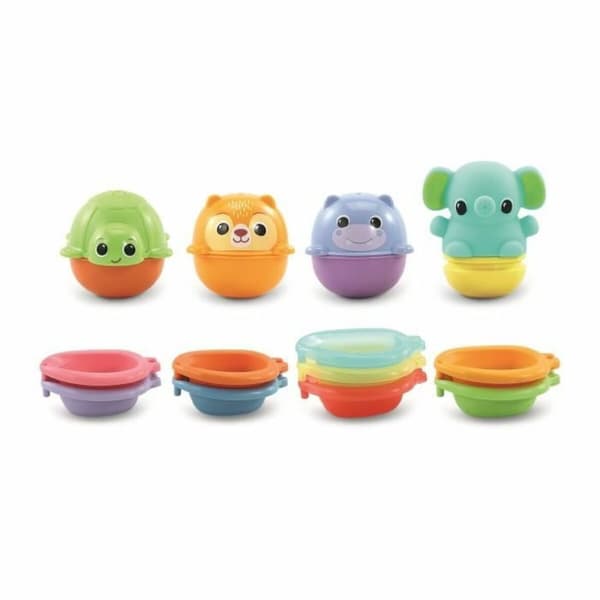Pædagogisk spil Vtech Baby Cofret de Bain empilo rigo l´eu (FR)