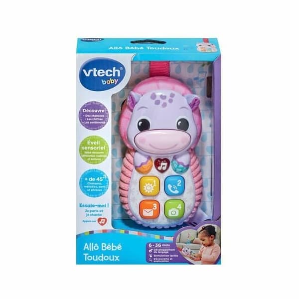 Pædagogisk spil Vtech Baby Allô Bébé Todoux (FR) Pink