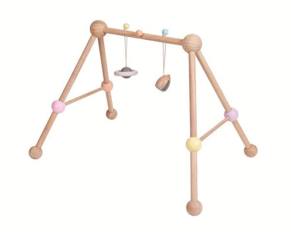 Plan Toys - Pastell aktivitetsbåge - TROUSSELIER